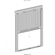 zanzariera verticale evo z